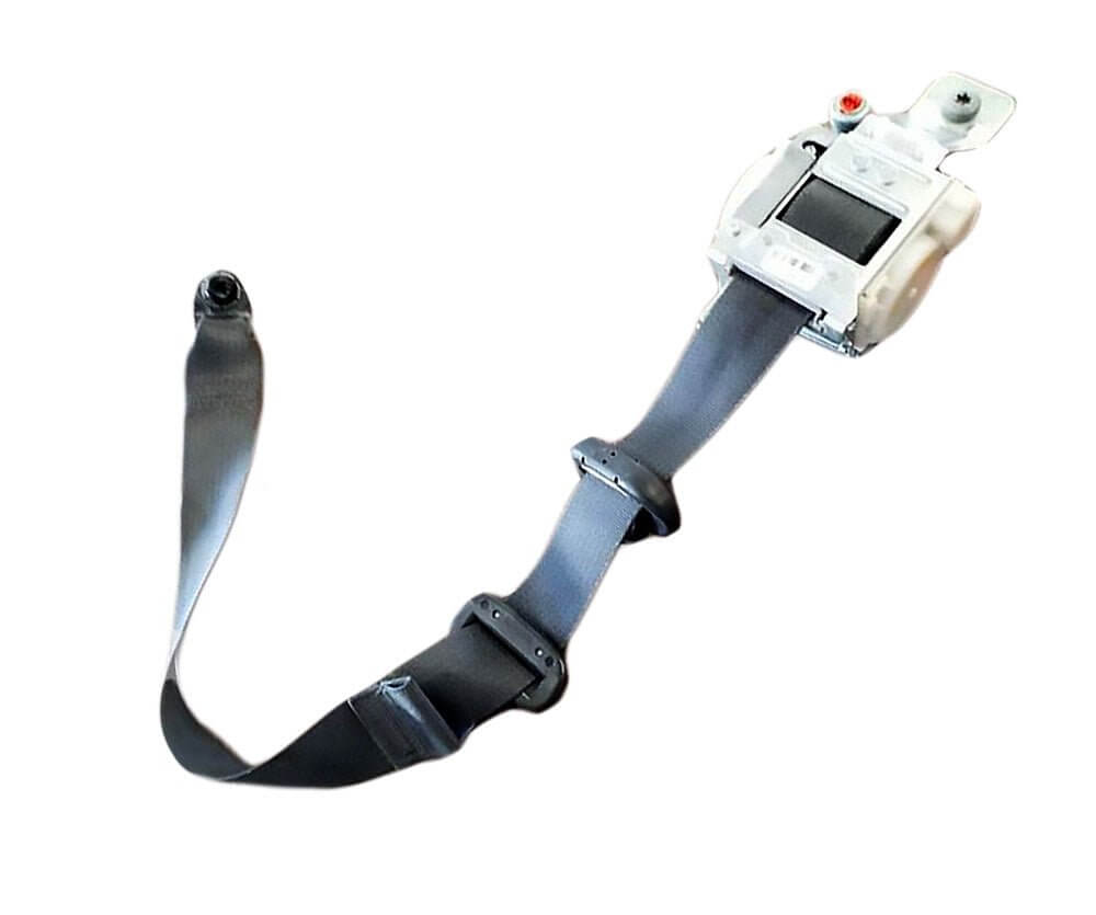 Used OEM 2009-2014 Ford F-150 Driver Side Seat Belt Retractor Assembly Gray OEM