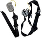 Used OEM 2011-2017 Jeep Wrangler Front Seat Belt Retractor Assembly Pair Black OEM