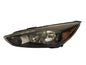 Used OEM 2015-2018 Ford Focus Driver Side Halogen Headlight Black Trim OEM
