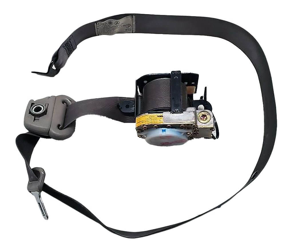 Used OEM 2000-2002 Toyota 4Runner Front Left Seat Belt Retractor Assembly Gray OEM