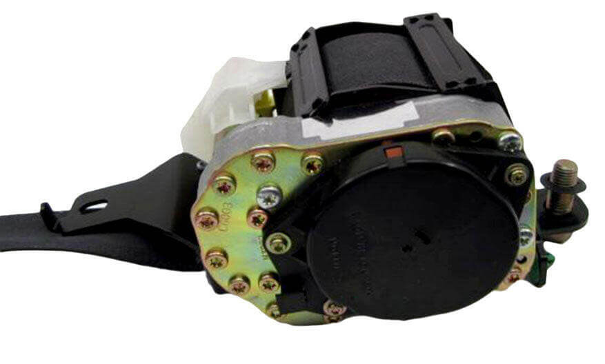 Used OEM 2002-2006 Honda CR-V Passenger Seat Belt Retractor Assembly Black OEM
