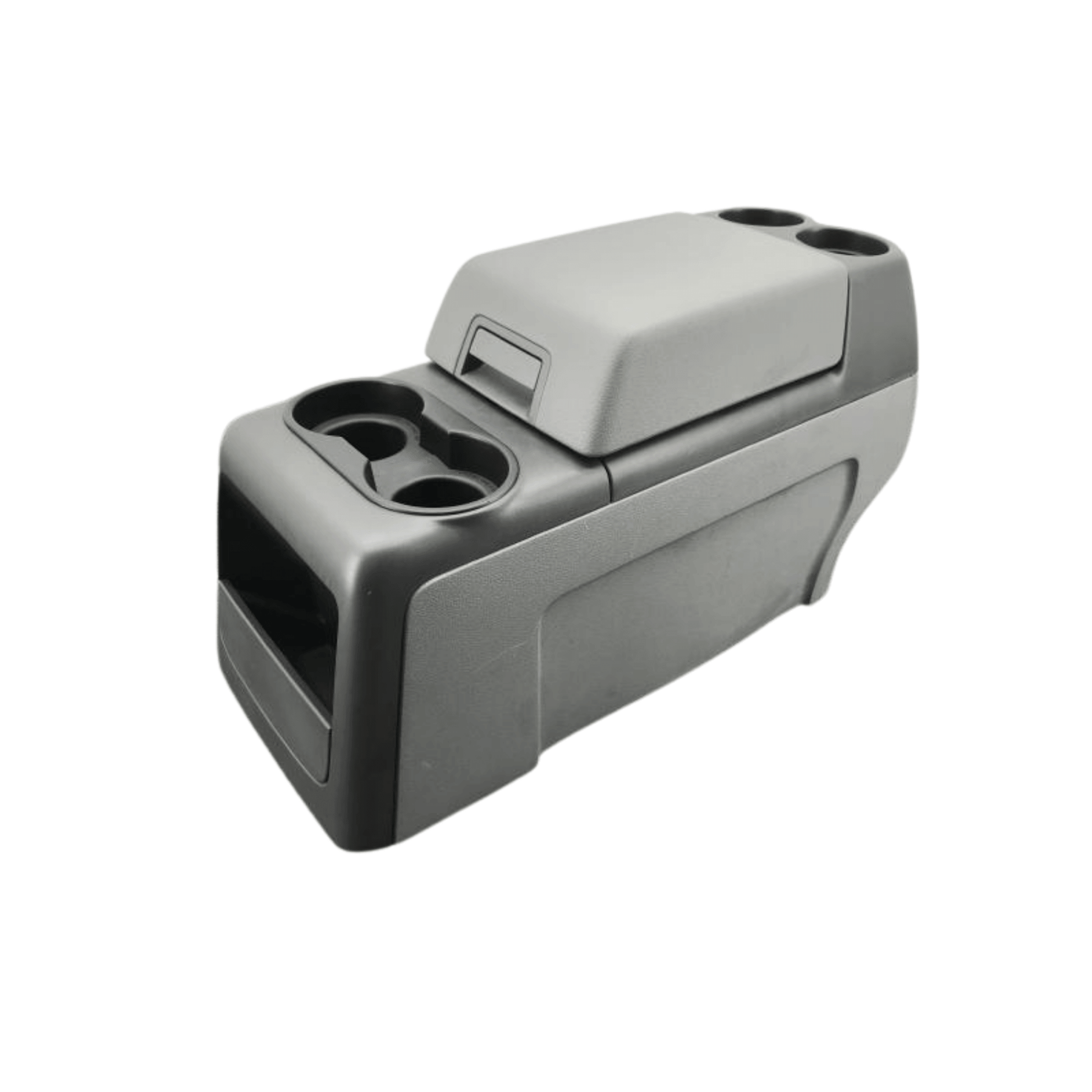 Used OEM 2004-2008 Ford F-150 Front Floor Console with Lid Gray OEM