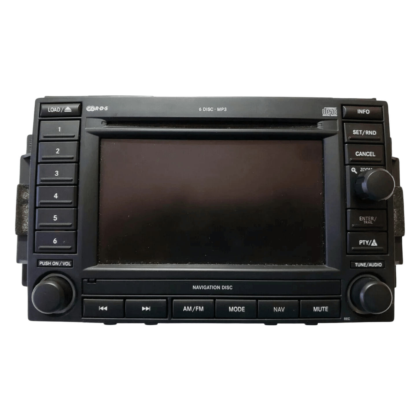 Used OEM 2005-2006 Jeep Grand Cherokee Radio AM FM CD DVD Navigation Receiver OEM