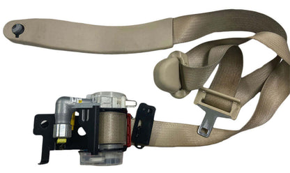 Used OEM 2005-2008 Lincoln Town Car Front Seat Belt Retractor Set Tan OEM