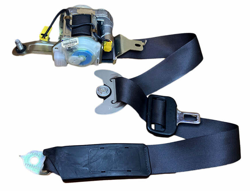 Used OEM 2006-2011 Honda Civic Front Right Passenger Seat Belt Retractor Assembly Gray OEM
