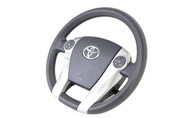 Used OEM 2010-2015 Toyota Prius Steering Wheel Black Non-Leather OEM