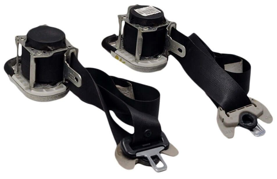 Used OEM 2012-2017 Toyota Prius C Front Seat Belt Retractor Set OEM
