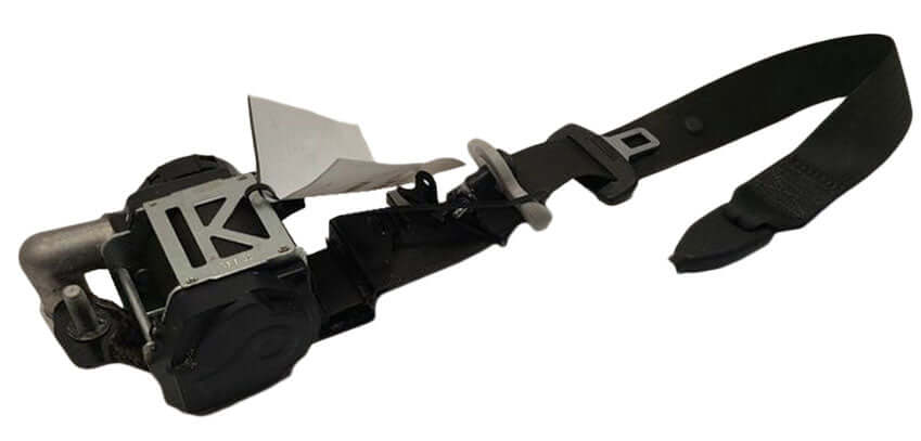 Used OEM 2013-2016 Ford Fusion Front Left Driver Seat Belt Retractor Black OEM