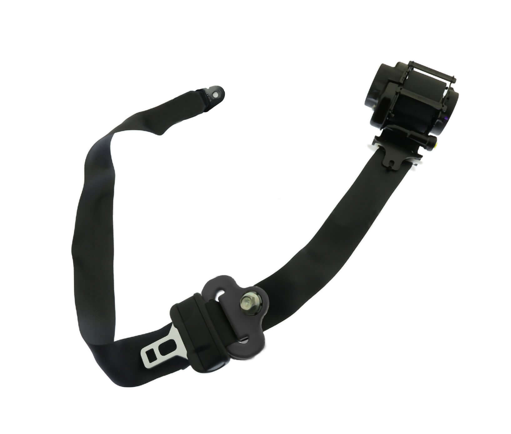 Used OEM 2015-2017 Nissan Sentra Right Passenger Seat Belt Retractor Black OEM