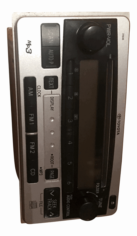 Used OEM 2003-2005 Toyota RAV4 CD Player Radio MP3 OEM