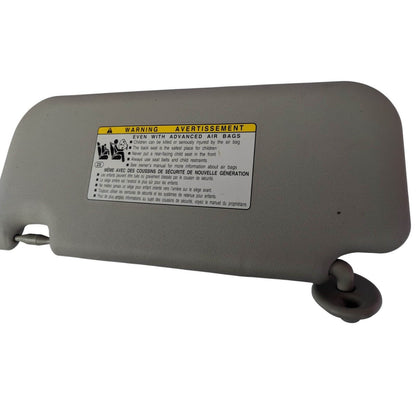 Used OEM 2012-2015 Toyota Prius C Sun Visor Set Grey OEM