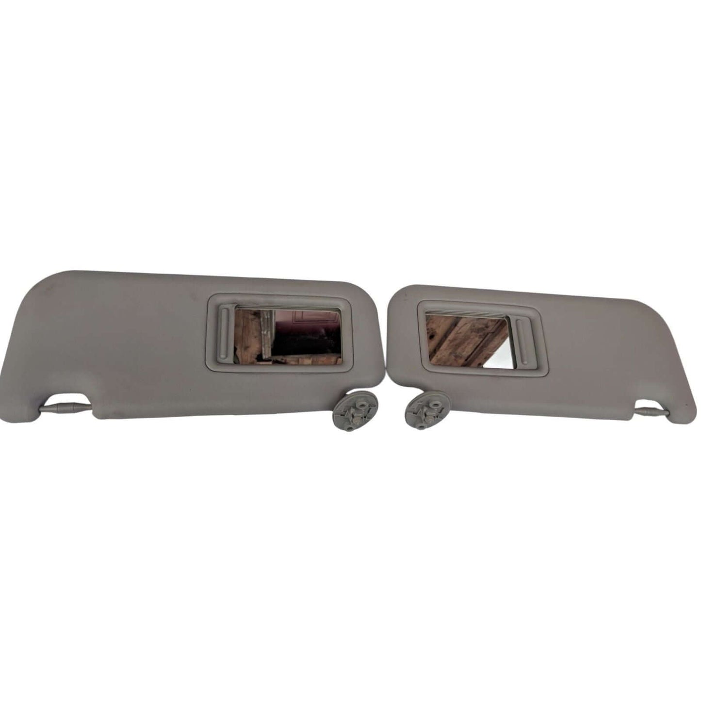 Used OEM 2012-2015 Toyota Prius C Sun Visor Set Grey OEM