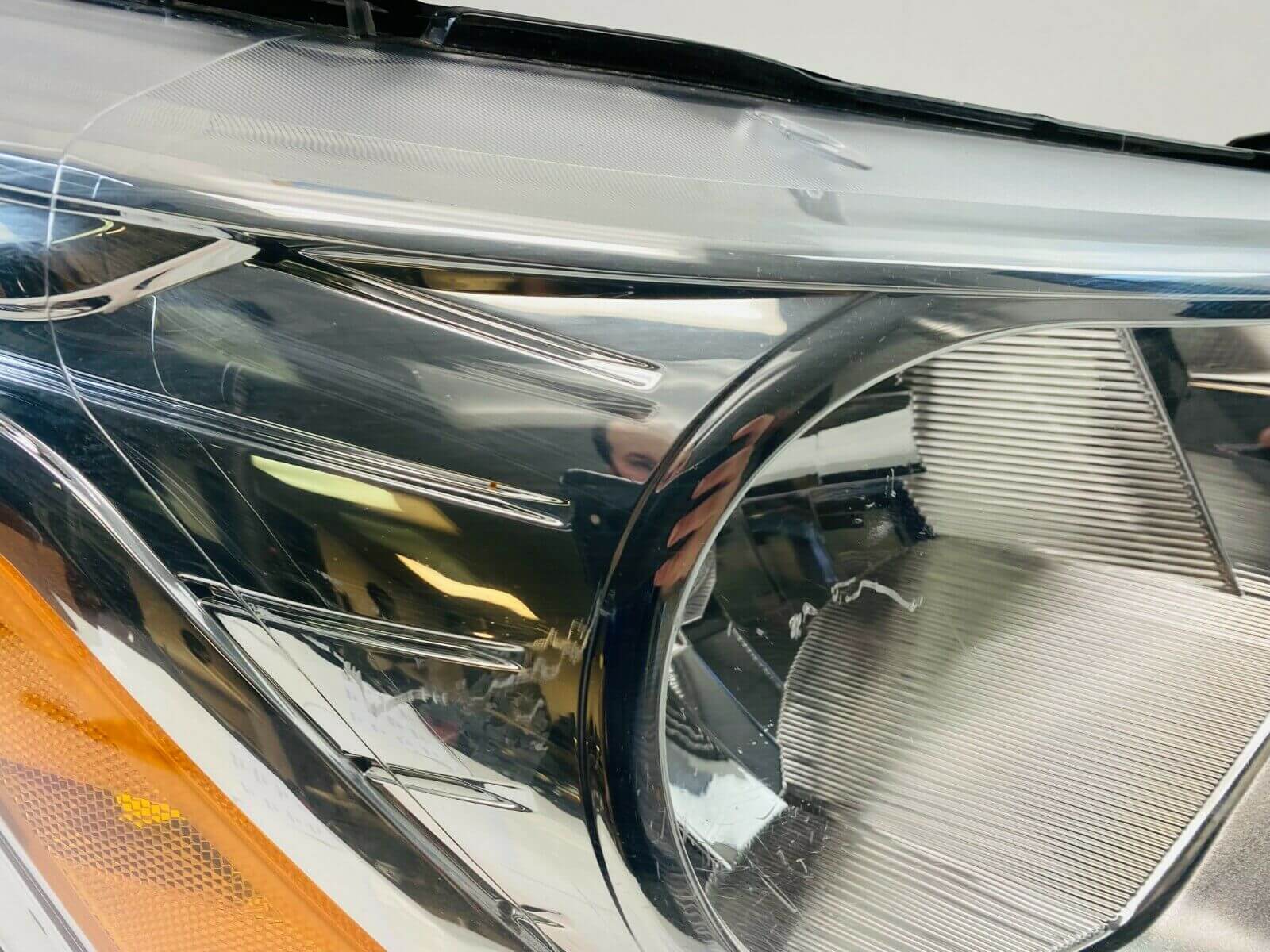 Used OEM 2014-2018 Ford Transit Passenger Side Halogen Headlight OEM